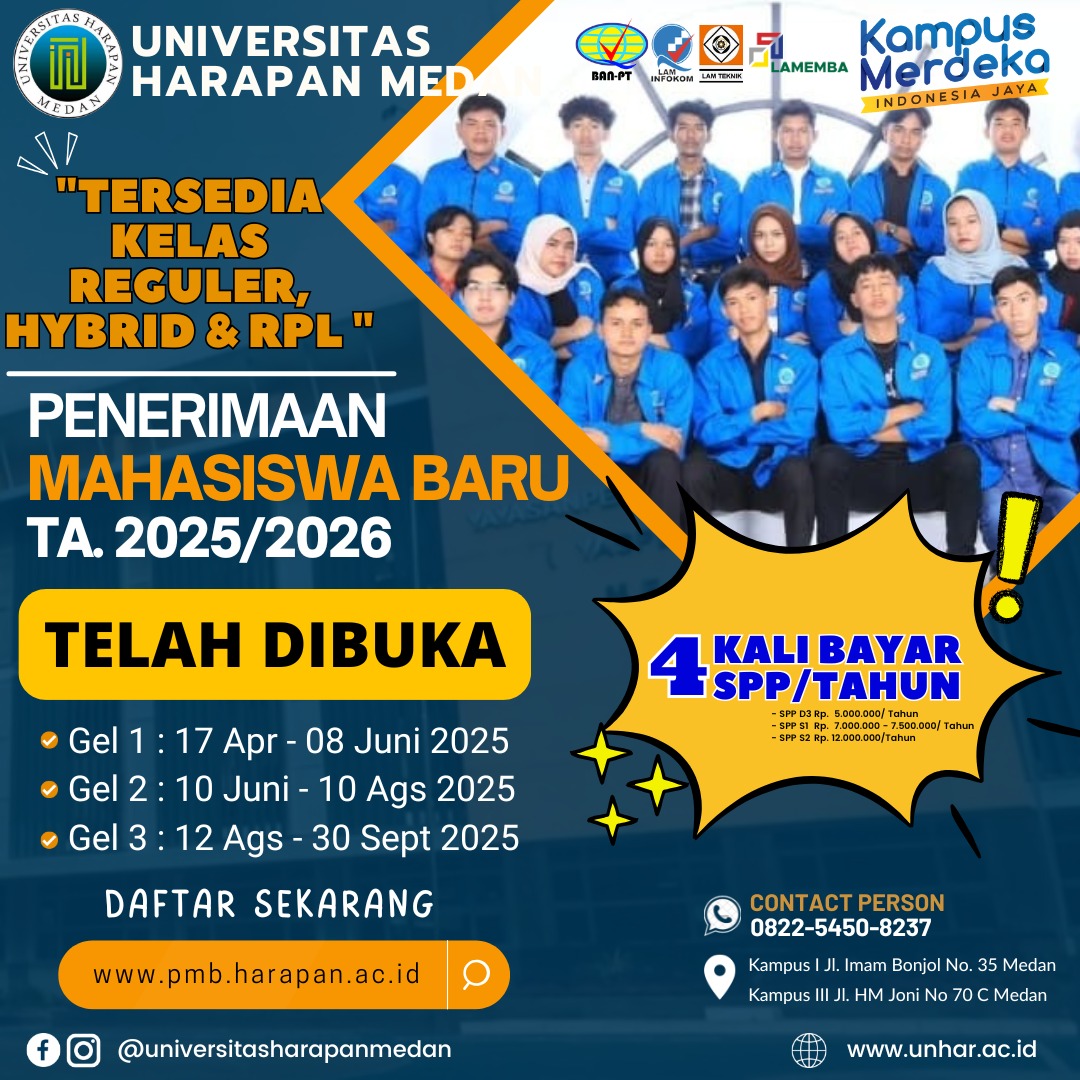 PMB UnHar Medan 2025